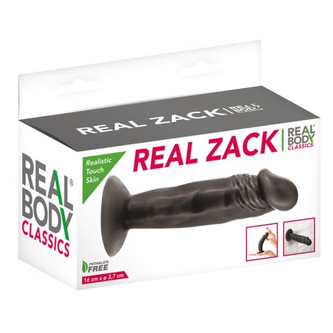 Dildo na przyssawce, kształt penisa z żyłami, realistyczny. Zack 16 cm Dildo na przyssawce, kształt penisa z żyłami, realistyczny. Zack 16 cm