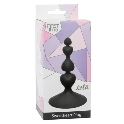 Korek analny dla początkujących, stopniowane rozmiary serc Sweetheart Plug