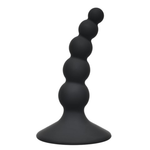 Korek analny na przyssawce. 5 kulek stymulujących. Ribbed Plug Korek analny na przyssawce. 5 kulek stymulujących. Ribbed Plug