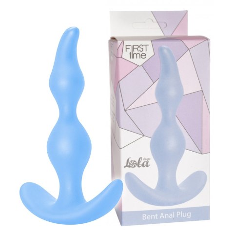 Korek analny z wypustkami, wtyczka do pupy, niebieski. Bent Anal Plug Korek analny z wypustkami, wtyczka do pupy, niebieski. Bent Anal Plug