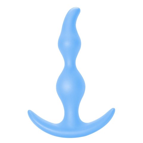 Korek analny z wypustkami, wtyczka do pupy, niebieski. Bent Anal Plug Korek analny z wypustkami, wtyczka do pupy, niebieski. Bent Anal Plug