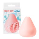 Masturbator dla mężczyzn z wypustkami do stymulacji. Chic peach
