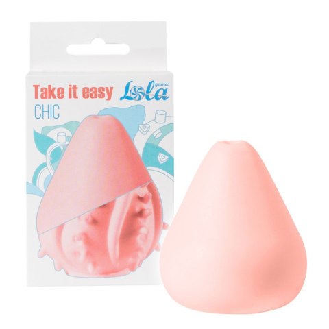 Masturbator dla mężczyzn z wypustkami do stymulacji. Chic peach Masturbator dla mężczyzn z wypustkami do stymulacji. Chic peach