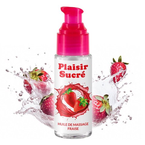 Olejek o zapachu truskawkowym 50 ml, masaż całego ciała. Wydajny Olejek o zapachu truskawkowym 50 ml, masaż całego ciała. Wydajny