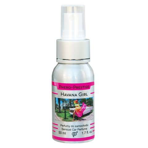 Perfumy Havana Girl do wnętrza samochodu, dla kobiet 50 ml. Perfumy Havana Girl do wnętrza samochodu, dla kobiet 50 ml.