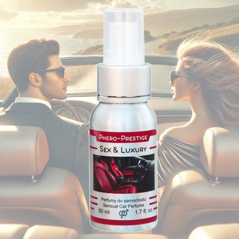 Perfumy do odświeżenia wnętrza samochodu Sex & Luxury 50 ml Perfumy do odświeżenia wnętrza samochodu Sex & Luxury 50 ml