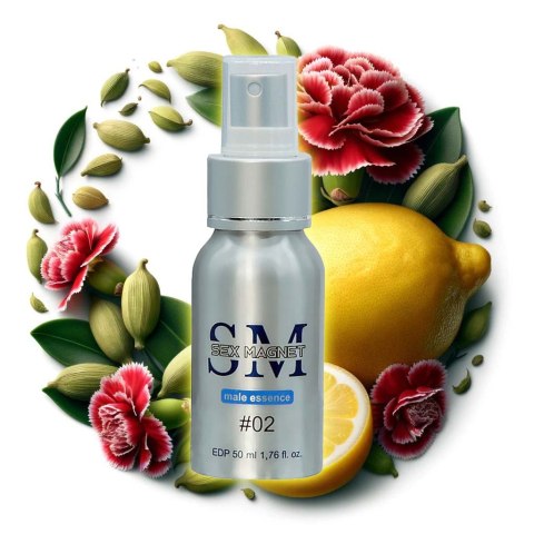 Perfumy męskie SEX MAGNET #02 Male Essence 50 ml. Na randkę Perfumy męskie SEX MAGNET #02 Male Essence 50 ml. Na randkę