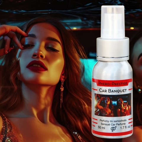 Perfumy samochodowe Car Banquet 50 ml. Męski, trwały zapach.
