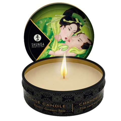 Shunga CANDLE świeca do masażu, zapach zielonej herbaty. Erotyczny i zmysłowy masaż. Shunga CANDLE świeca do masażu, zapach zielonej herbaty. Erotyczny i zmysłowy masaż.