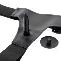 Strap-on z realistycznym penisem. Elastyczny materiał i regulowana uprząż. Strap-on z realistycznym penisem. Elastyczny materiał i regulowana uprząż.