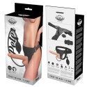 Strap-on z realistycznym penisem. Elastyczny materiał i regulowana uprząż. Strap-on z realistycznym penisem. Elastyczny materiał i regulowana uprząż.