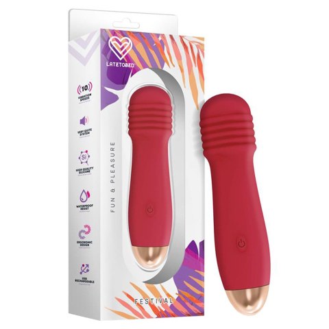 Wibrator mini typu wand, do łechtaczki i sutków. Dyskretny.