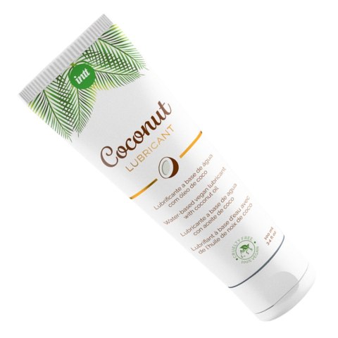 Żel intymny smakowy, na bazie wody. Lubricant Coconut Vegan 100 ml. Żel intymny smakowy, na bazie wody. Lubricant Coconut Vegan 100 ml.