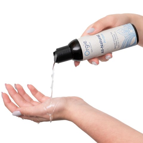 Żel naturalny na bazie wody, poślizgowy. All-Natural Acqua. Żel naturalny na bazie wody, poślizgowy. All-Natural Acqua.
