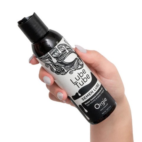 Żel wodny 150 ml imitujący spermę. Kremowa konsystencja.