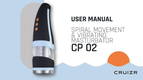 CRUIZR™ CP02 | Automatyczny masturbator obrotowo–wibracyjny z adapterem CRUIZR™ CP02 | Automatyczny masturbator obrotowo–wibracyjny z adapterem