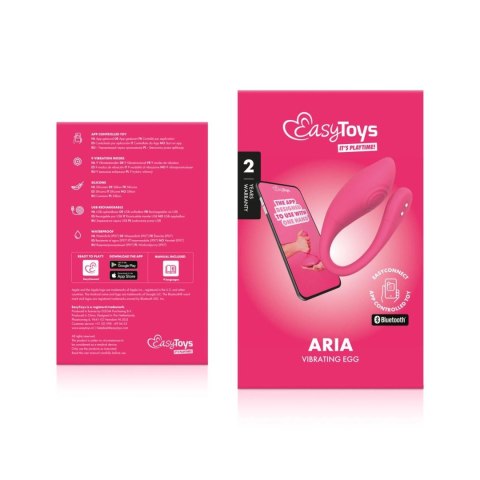 EasyConnect – Vibrating Egg Aria | Wibrujące Jajko Sterowane Aplikacją EasyConnect – Vibrating Egg Aria | Wibrujące Jajko Sterowane Aplikacją