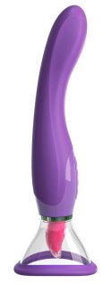 FFH – Her Ultimate Pleasure Purple | Wibrator 3w1 z Ssaniem i Stymulatorem Łechtaczki