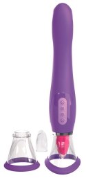 FFH – Her Ultimate Pleasure Purple | Wibrator 3w1 z Ssaniem i Stymulatorem Łechtaczki