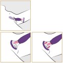 FFH – Her Ultimate Pleasure Purple | Wibrator 3w1 z Ssaniem i Stymulatorem Łechtaczki