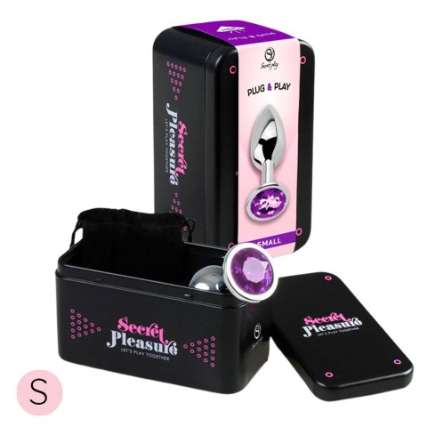 Korek do tyłka z kryształkiem, rozmiar S. Sex anal plug. Stymulacja. Korek do tyłka z kryształkiem, rozmiar S. Sex anal plug. Stymulacja.