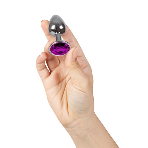 Korek do tyłka z kryształkiem, rozmiar S. Sex anal plug. Stymulacja. Korek do tyłka z kryształkiem, rozmiar S. Sex anal plug. Stymulacja.