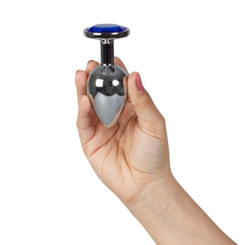 Metal Butt Plug Blue™ L | Intensywność • Styl • Biżuteria Intymna Metal Butt Plug Blue™ L | Intensywność • Styl • Biżuteria Intymna