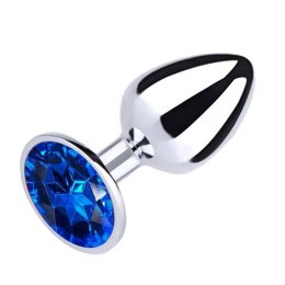 Metal Butt Plug Blue™ L | Intensywność • Styl • Biżuteria Intymna