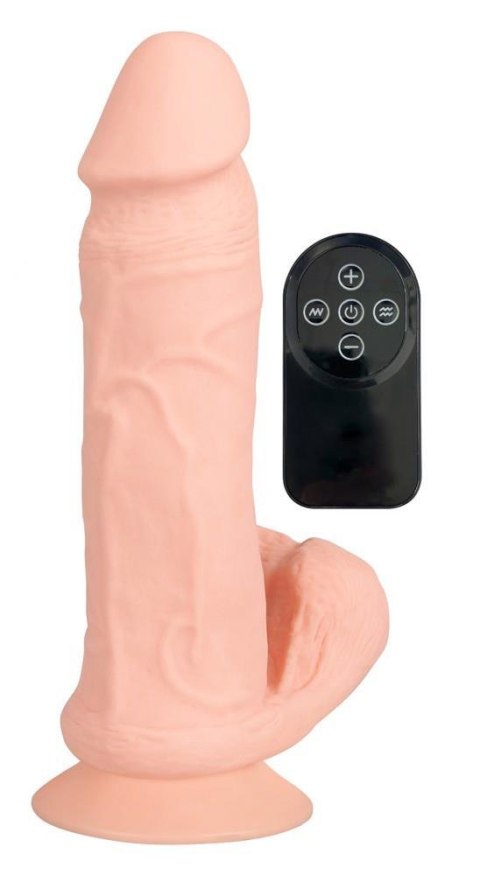 Nature Skin Bendable RC Vibrator – realistyczny wibrator z pilotem Nature Skin Bendable RC Vibrator – realistyczny wibrator z pilotem