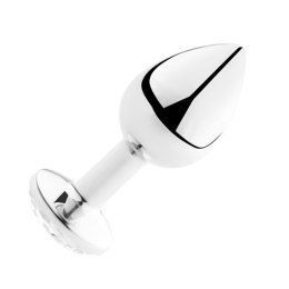 Metal Butt Plug Clear Crystal™ M | Styl • Komfort • Luksus