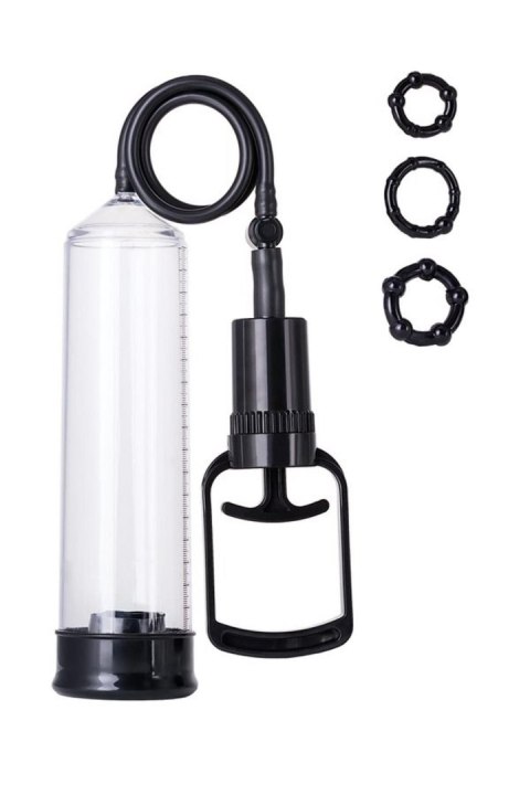A-TOYS, Penis Pump, PVC, Black, 23.5 cm A-TOYS, Penis Pump, PVC, Black, 23.5 cm