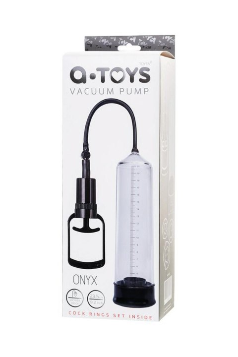 A-TOYS, Penis Pump, PVC, Black, 23.5 cm A-TOYS, Penis Pump, PVC, Black, 23.5 cm