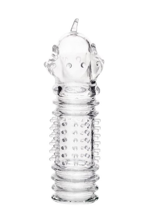 A-TOYS, Penis Sleeve, TPR, Transparent, 15.3 cm A-TOYS, Penis Sleeve, TPR, Transparent, 15.3 cm