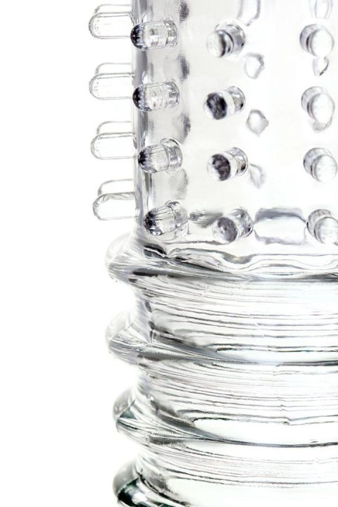 A-TOYS, Penis Sleeve, TPR, Transparent, 15.3 cm A-TOYS, Penis Sleeve, TPR, Transparent, 15.3 cm