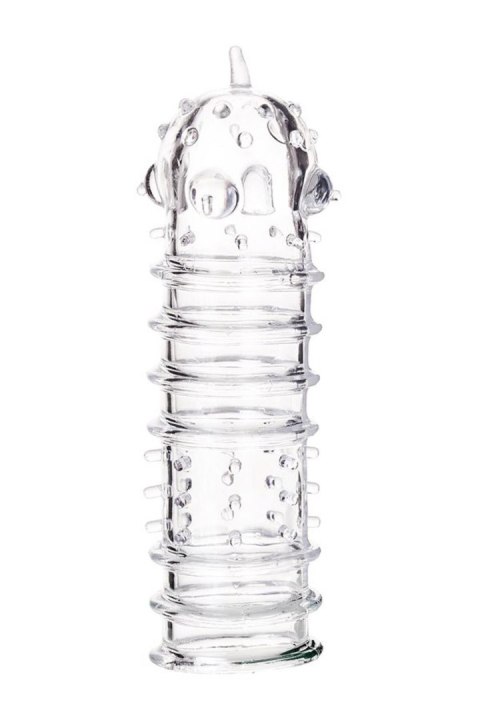 A-TOYS, Penis Sleeve, TPR, Transparent, 15.3 cm A-TOYS, Penis Sleeve, TPR, Transparent, 15.3 cm