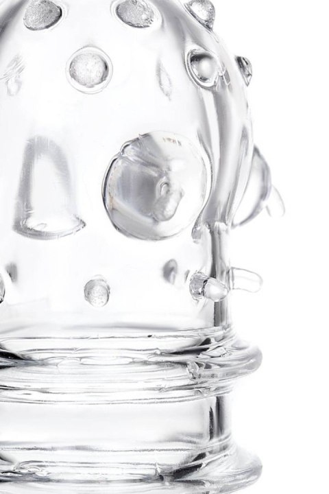 A-TOYS, Penis Sleeve, TPR, Transparent, 15.3 cm A-TOYS, Penis Sleeve, TPR, Transparent, 15.3 cm