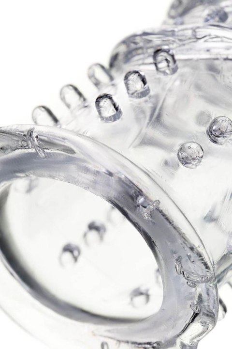 A-TOYS, Penis Sleeve, TPR, Transparent, 15.5 cm A-TOYS, Penis Sleeve, TPR, Transparent, 15.5 cm