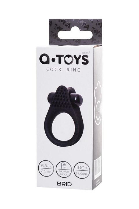 A-Toys BRID cock ring, black A-Toys BRID cock ring, black
