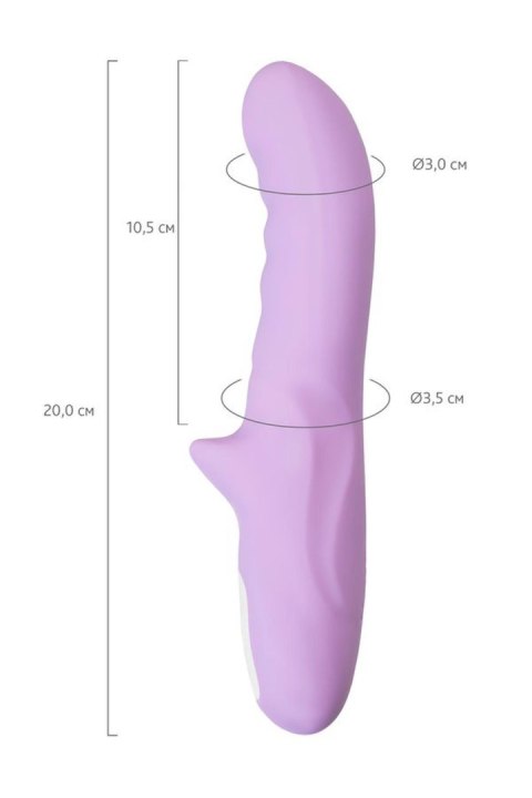 JOS JRotator vibrator MERRY-GOR, silicone, purple, 20.7 cm JOS JRotator vibrator MERRY-GOR, silicone, purple, 20.7 cm