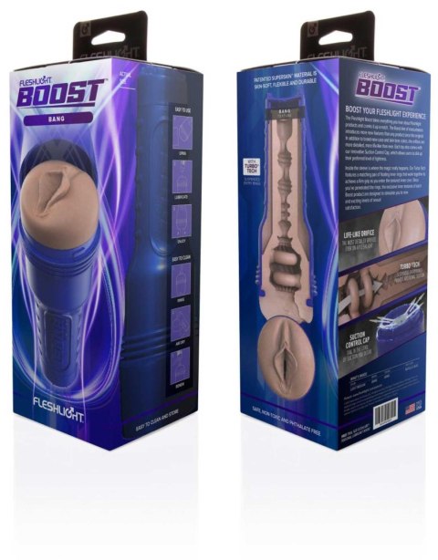 Fleshlight – Boost Bang Light Medium Flesh | Masturbator Premium Fleshlight – Boost Bang Light Medium Flesh | Masturbator Premium