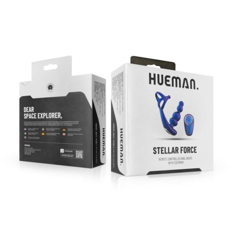 Hueman Stellar Force – Wibrujący Korek Analny z Pierścieniem na Penisa, 10 Trybów, Pilot Hueman Stellar Force – Wibrujący Korek Analny z Pierścieniem na Penisa, 10 Trybów, Pilot