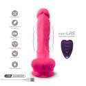 Silexd Model 1 8" Vibrating + LRS – realistyczny wibrator z pilotem