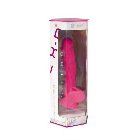 Silexd Model 1 8" Vibrating + LRS – realistyczny wibrator z pilotem Silexd Model 1 8" Vibrating + LRS – realistyczny wibrator z pilotem