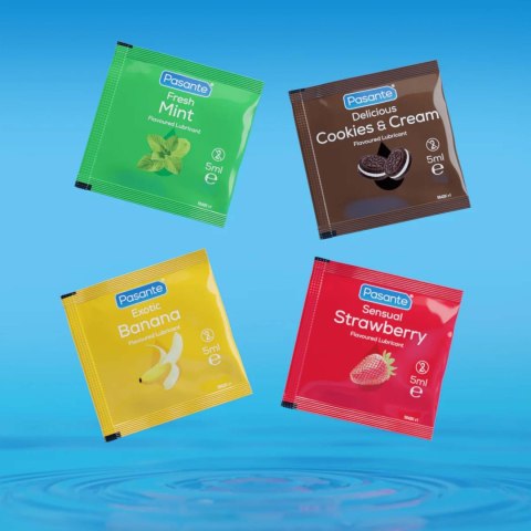 Pasante Flavoured Lube Sachets 5ml x 144pcs Pasante Flavoured Lube Sachets 5ml x 144pcs