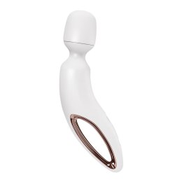Wand-erland (White/Rosegold) | Elegancki Masażer Różdżkowy