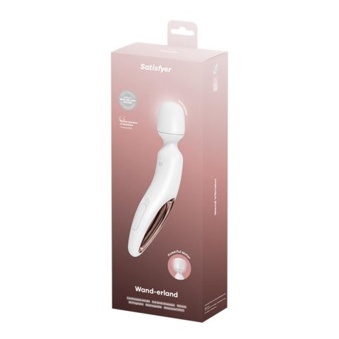 Wand-erland (White/Rosegold) | Elegancki Masażer Różdżkowy Wand-erland (White/Rosegold) | Elegancki Masażer Różdżkowy