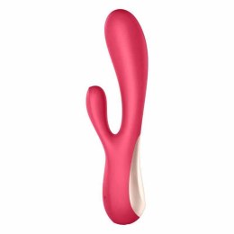 Wibrator króliczek Satisfyer Mono Flex Red – sterowany aplikacją