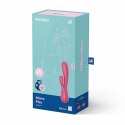 Wibrator króliczek Satisfyer Mono Flex Red – sterowany aplikacją