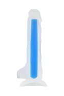 LUMINEX™ | Błękitna Odsłona 13 cm – Świecące Dildo Realistyczne by BEYOND TOYFA
