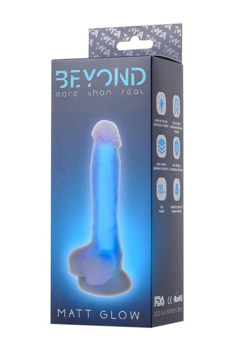 LUMINEX™ | Błękitna Odsłona 13 cm – Świecące Dildo Realistyczne by BEYOND TOYFA LUMINEX™ | Błękitna Odsłona 13 cm – Świecące Dildo Realistyczne by BEYOND TOYFA